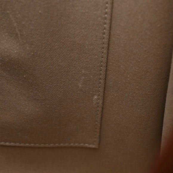 Preowned CHLOE Calfskin Med. Woody RibbonTote Sepia Brown- Great Condition. - Picture 11 of 12